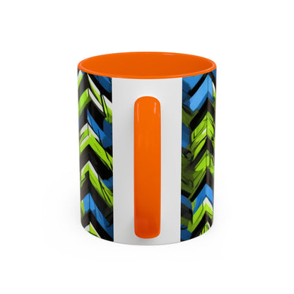 boostlete-rise-grind-pattern-chevron-isometric-0195 — Accent Mug 11oz/15oz
