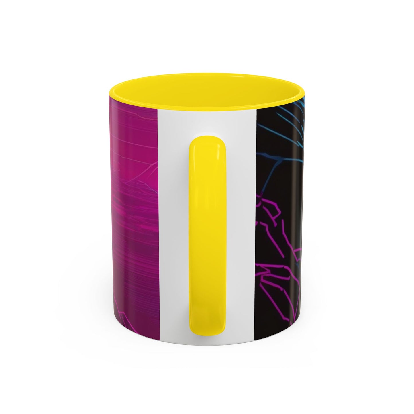 boostlete-boost-mode-scene-trail-neon-blueprint-0832 — Accent Mug 11/15oz