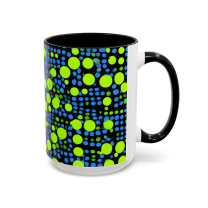 boostlete-mile-by-mile-pattern-dotted-geometric-0071 — Accent Mug 11oz/15oz