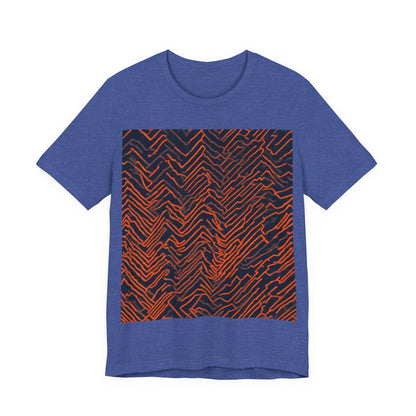 boostlete-field-day-pattern-ekg-modern-0087 — Unisex Jersey Short Sleeve (B+C 3001)