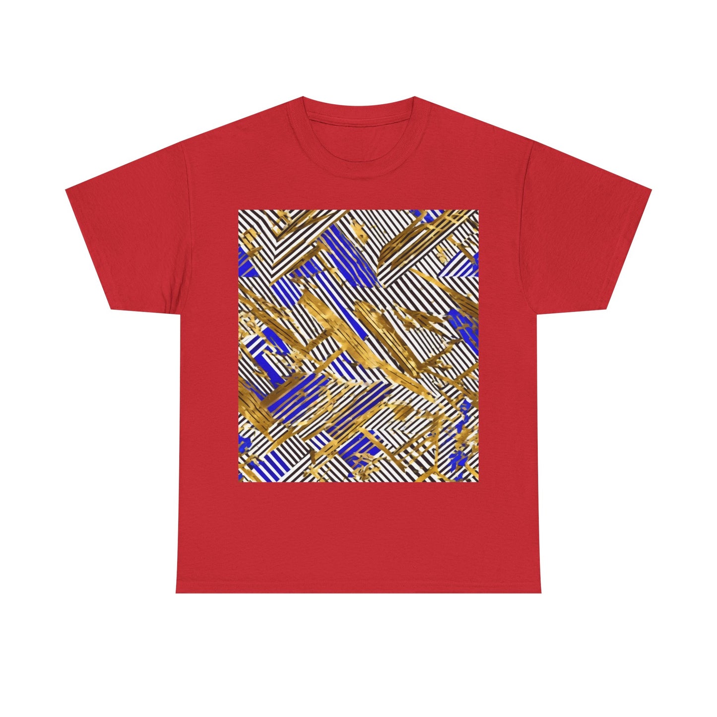 boostlete-boost-mode-pattern-diagonal-monoline-0015 — Unisex Heavy Cotton Tee (Gildan 5000)