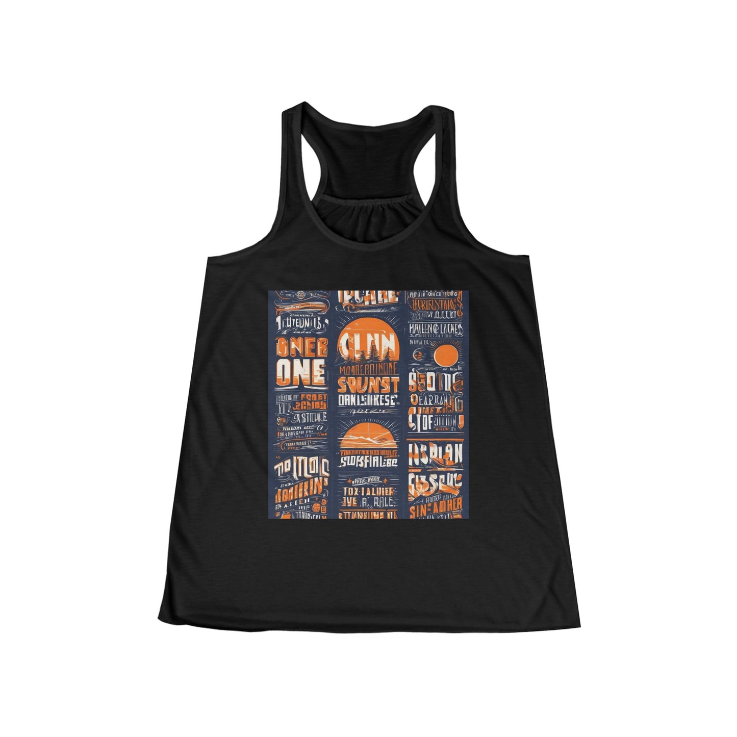 boostlete-pr-season-type-one-more-split-monoline-0033 — Women's Flowy Racerback Tank (B+C 8800)