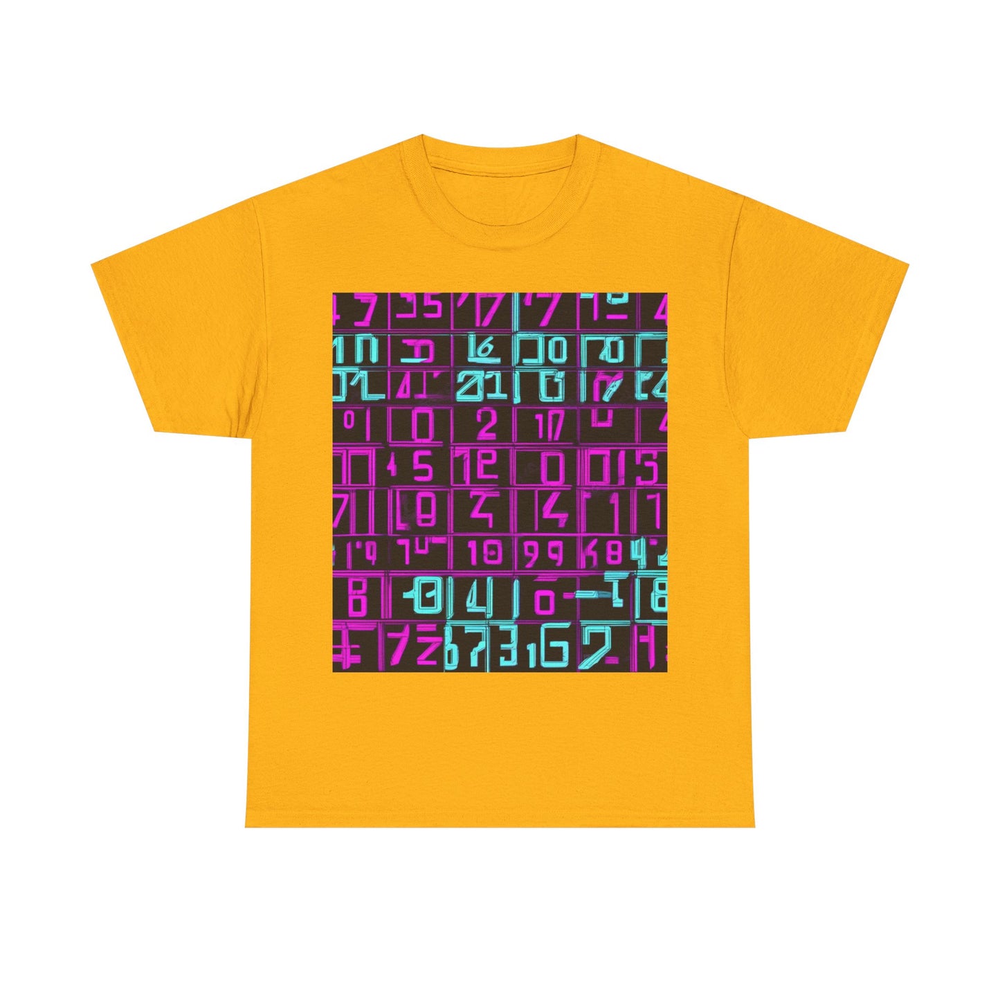 boostlete-iron-intent-pattern-plate-number-retro-0227 — Unisex Heavy Cotton Tee (Gildan 5000)