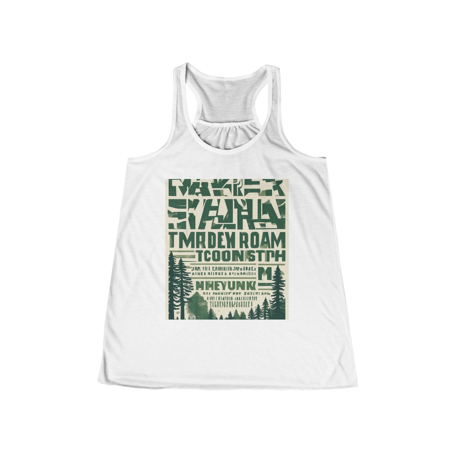 boostlete-field-day-type-make-the-rep-count-arc-bold-0301 — Women's Flowy Racerback Tank (B+C 8800)