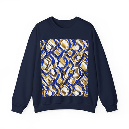 boostlete-boost-mode-pattern-hex-athletic-0611 — Unisex Heavy Blend Crewneck (G18000)