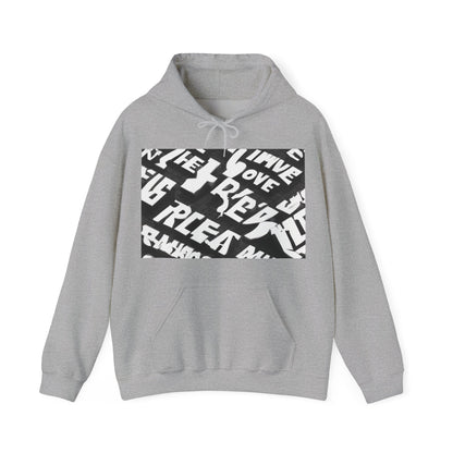 boostlete-pr-season-type-breathe-move-repeat-split-isometric-0017 — Unisex Heavy Blend Hooded Sweatshirt (Gildan)