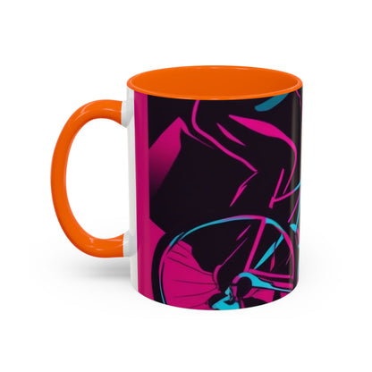 boostlete-rise-grind-scene-cyclist-outline-vector-0868 — Accent Mug 11/15oz