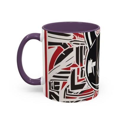 boostlete-recovery-progress-icon-kettlebell-outline-industrial-0366 — Accent Mug 11oz/15oz