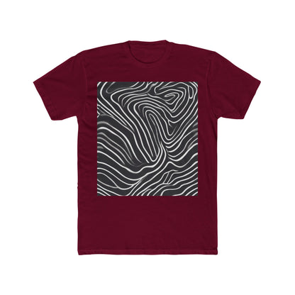 boostlete-recovery-progress-pattern-topographic-bold-0295 — Unisex Cotton Crew Tee (NL 3600)