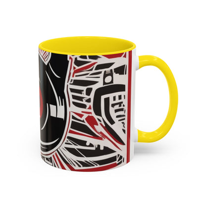 boostlete-recovery-progress-icon-kettlebell-outline-industrial-0366 — Accent Mug 11oz/15oz