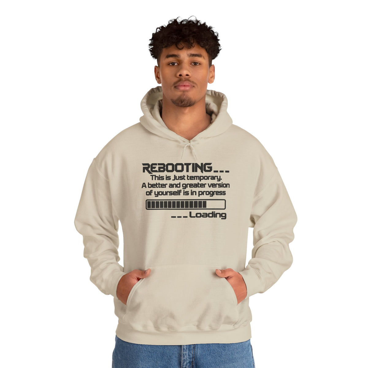 Rebooting This Is Just Temporary Hoodie