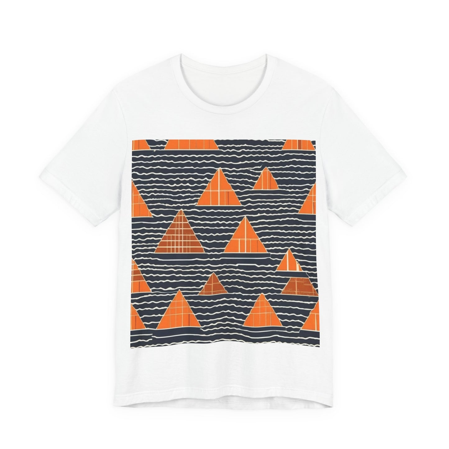 boostlete-iron-intent-pattern-stair-steps-industrial-0259 — Unisex Jersey Short Sleeve (B+C 3001)