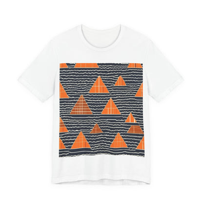 boostlete-iron-intent-pattern-stair-steps-industrial-0259 — Unisex Jersey Short Sleeve (B+C 3001)