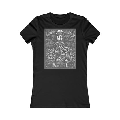 boostlete-boost-mode-type-keep-the-promise-big-monoline-0049 — Women's Favorite Tee (B+C 6004)