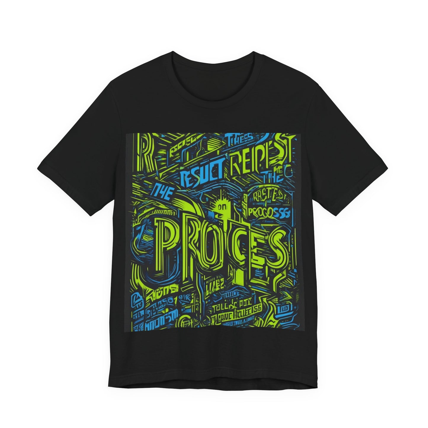 boostlete-rise-grind-type-respect-the-process-big-monoline-0265 — Unisex Jersey Short Sleeve (B+C 3001)