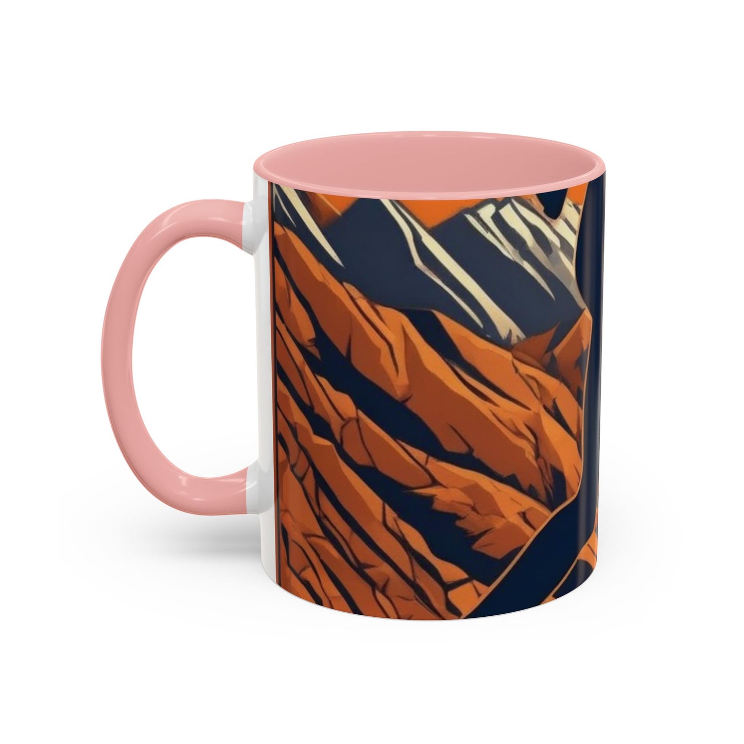 boostlete-iron-intent-scene-trail-3d-retro-0764 — Accent Mug 11/15oz