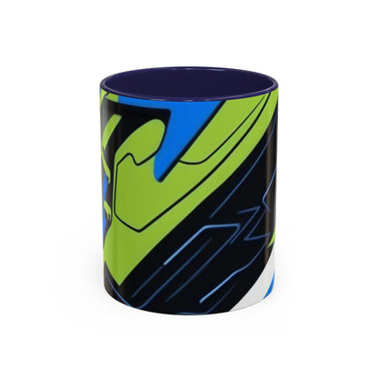 boostlete-quiet-power-icon-sneaker-duotone-paper-0066 — Accent Mug 11oz/15oz