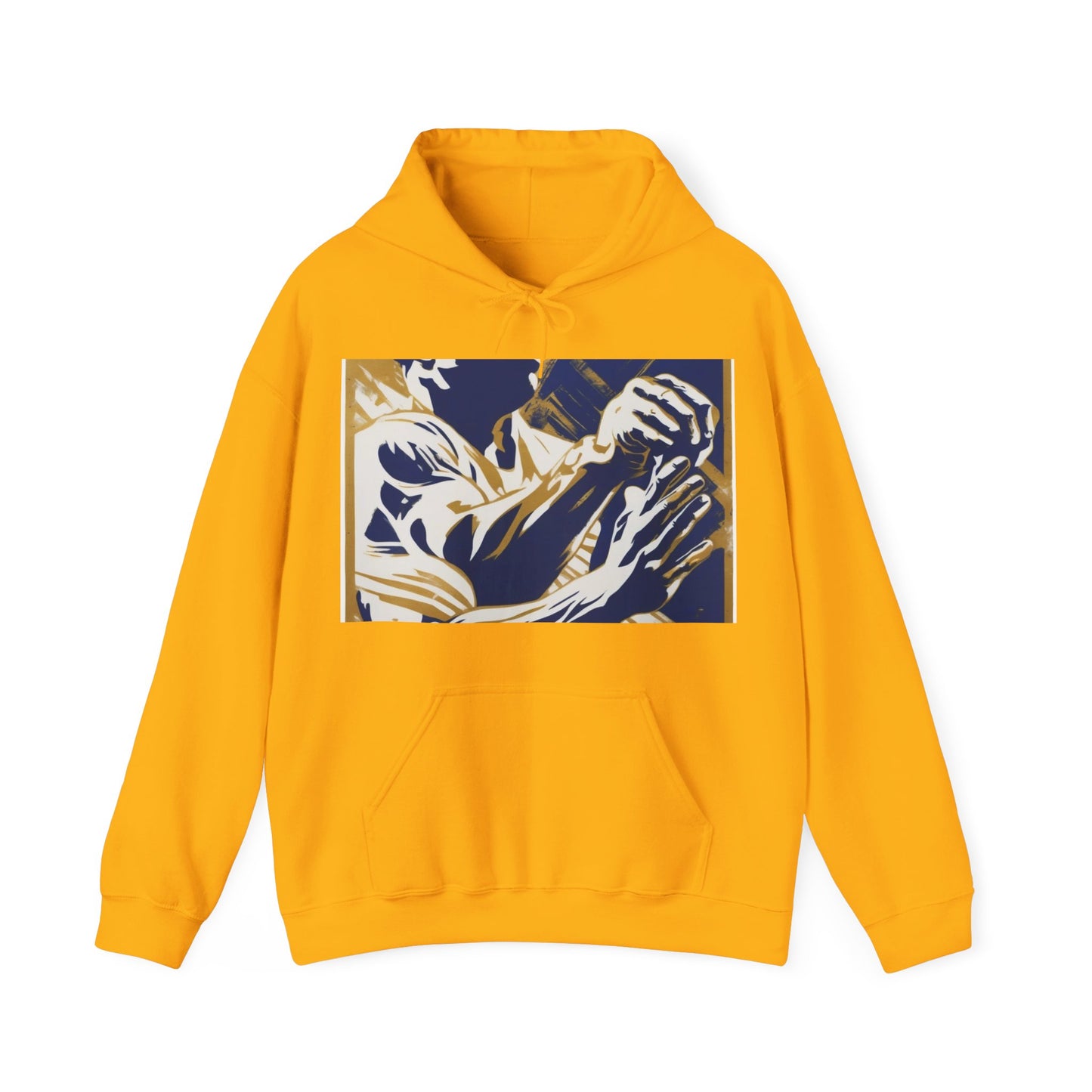 boostlete-pr-season-scene-athlete-high-industrial-0160 — Unisex Heavy Blend Hooded Sweatshirt (Gildan)