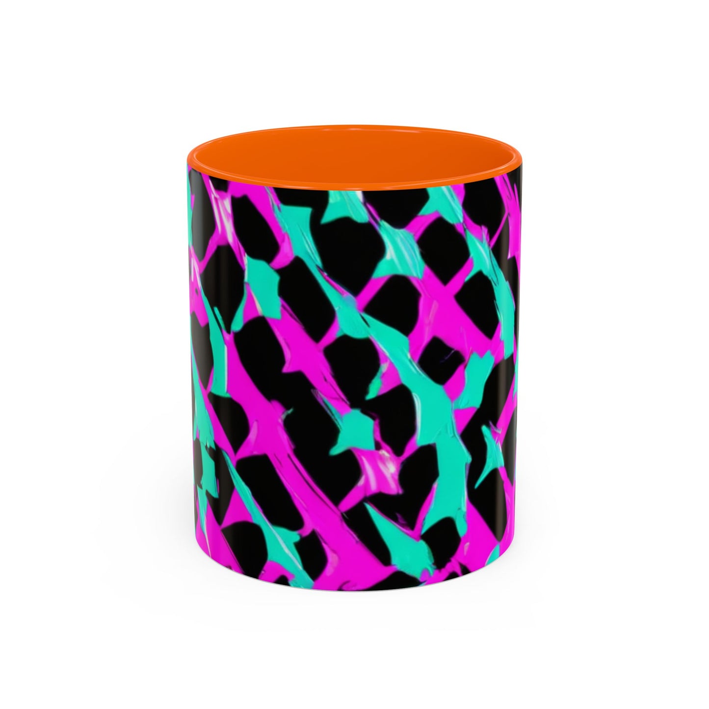 boostlete-rise-grind-pattern-sprint-badge-0011 — Accent Mug 11oz/15oz