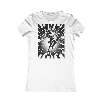 boostlete-am-crew-scene-sprinter-high-modern-0312 — Women's Favorite Tee (B+C 6004)