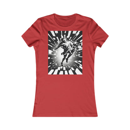 boostlete-am-crew-scene-sprinter-high-modern-0312 — Women's Favorite Tee (B+C 6004)