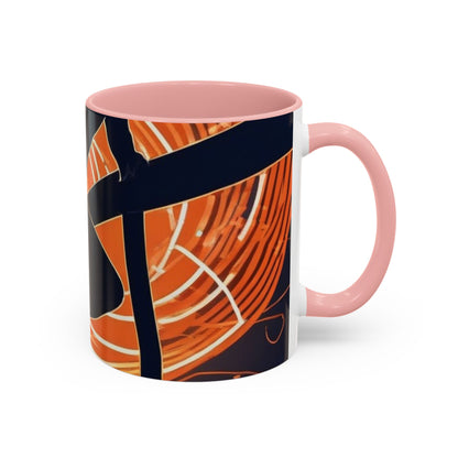 boostlete-iron-intent-scene-hurdler-neon-modern-0264 — Accent Mug 11oz/15oz