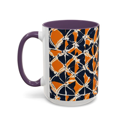 boostlete-headspace-pattern-plate-number-badge-0387 — Accent Mug 11/15oz