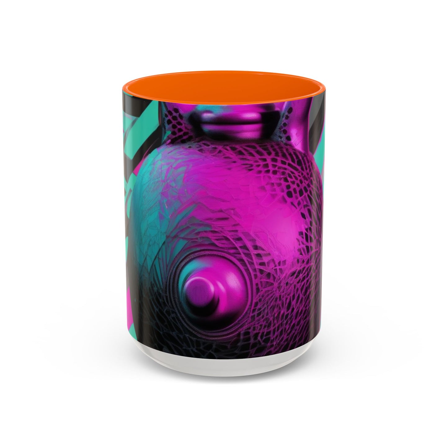 boostlete-mile-by-mile-scene-kettlebell-3d-monoline-1364 — Accent Mug 11/15oz