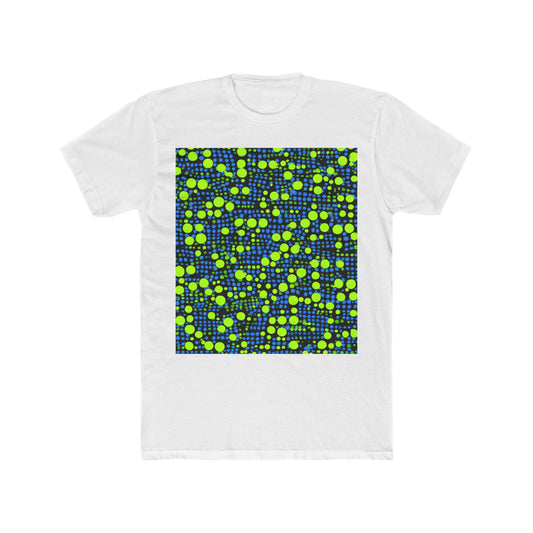 boostlete-mile-by-mile-pattern-dotted-geometric-0071 — Unisex Cotton Crew Tee (NL 3600)