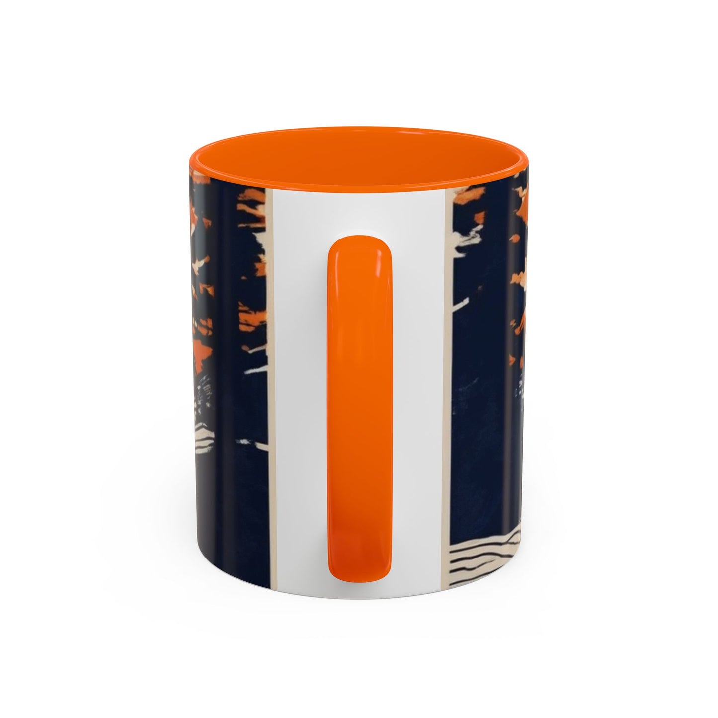 boostlete-iron-intent-scene-trail-glitch-badge-0100 — Accent Mug 11oz/15oz