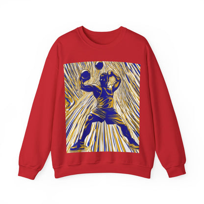 boostlete-rise-grind-scene-kettlebell-speed-engraved-0180 — Unisex Heavy Blend Crewneck Sweatshirt (Gildan)