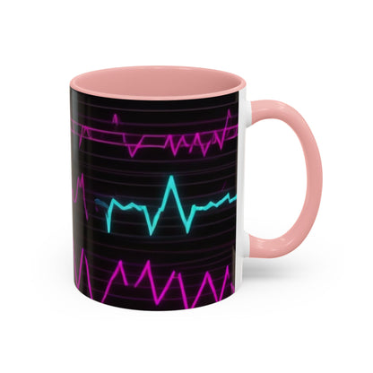 boostlete-boost-mode-pattern-ekg-modern-0111 — Accent Mug 11oz/15oz