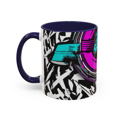 boostlete-boost-mode-type-again-badge-monoline-0293 — Accent Mug 11oz/15oz