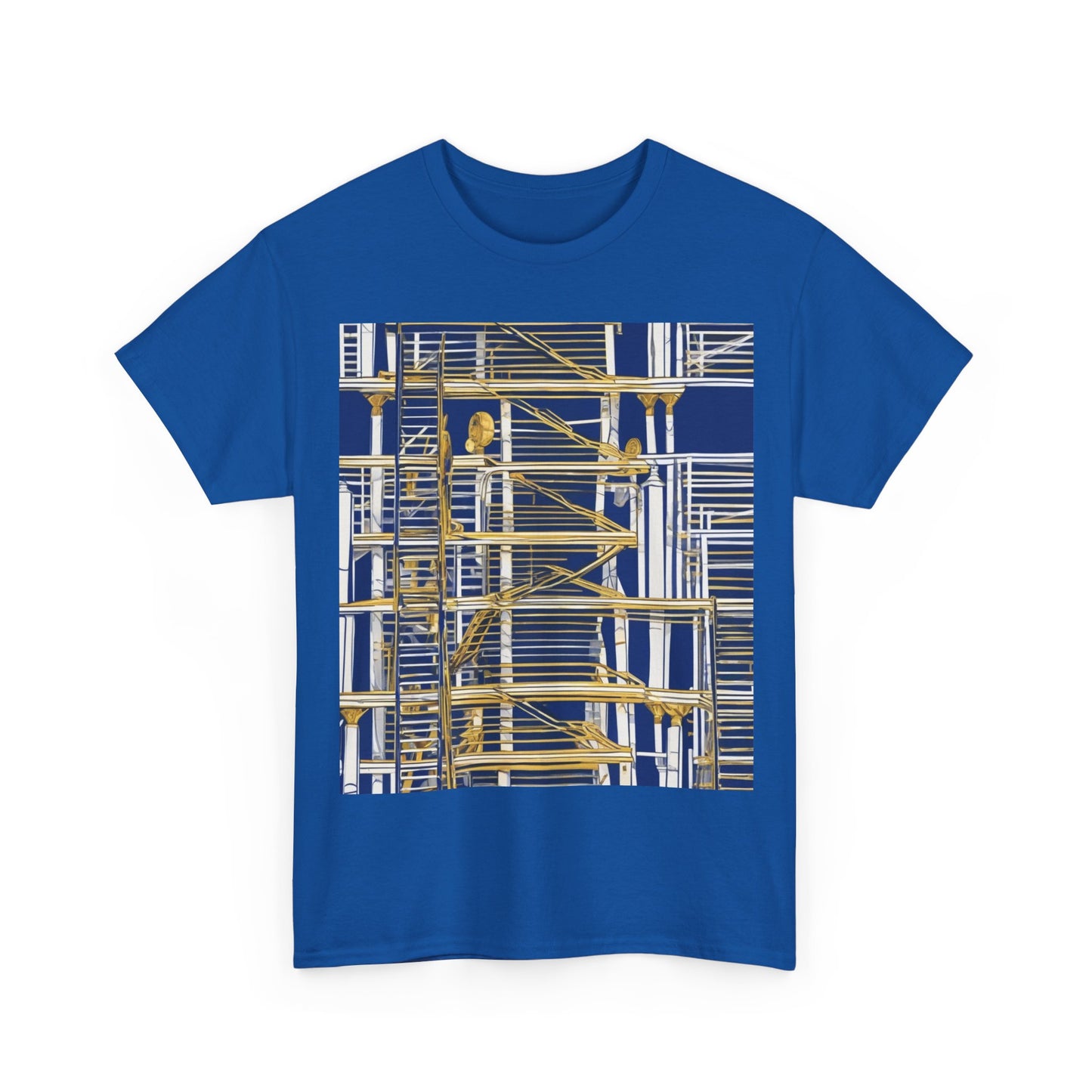 boostlete-rise-grind-icon-ladder-high-engraved-0238 — Unisex Heavy Cotton Tee (Gildan 5000)