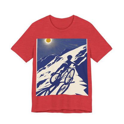 boostlete-am-crew-scene-cyclist-offset-bold-0008 — Unisex Jersey Short Sleeve (B+C 3001)