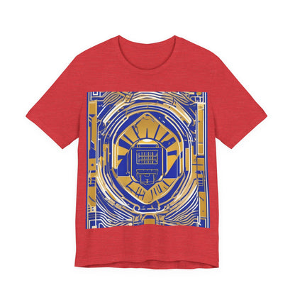 boostlete-mile-by-mile-icon-battery-motion-monoline-0002 — Unisex Jersey Short Sleeve (B+C 3001)