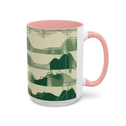 boostlete-mile-by-mile-pattern-audio-blueprint-0971 — Accent Mug 11/15oz