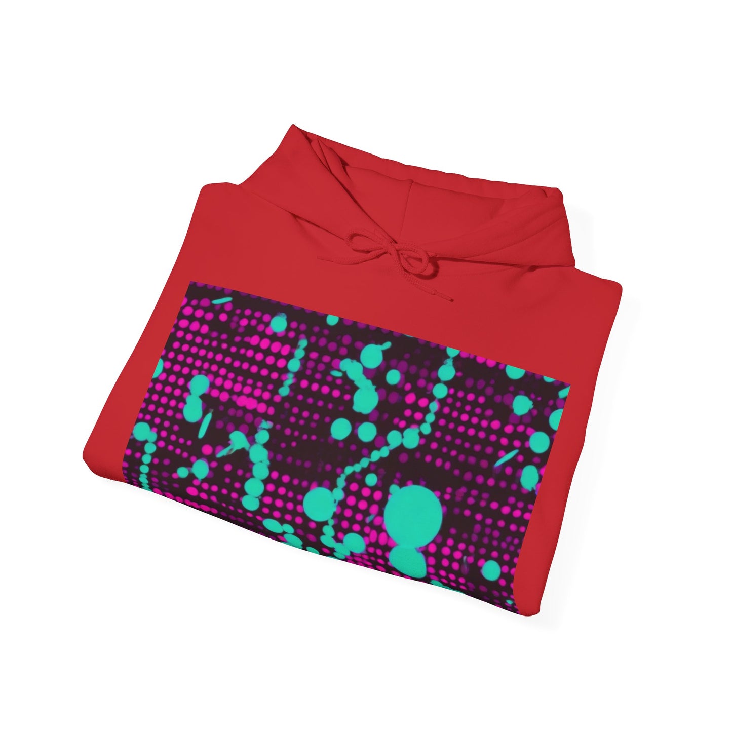boostlete-pr-season-pattern-dotted-retro-0891 — Unisex Heavy Blend Hoodie (G18500)
