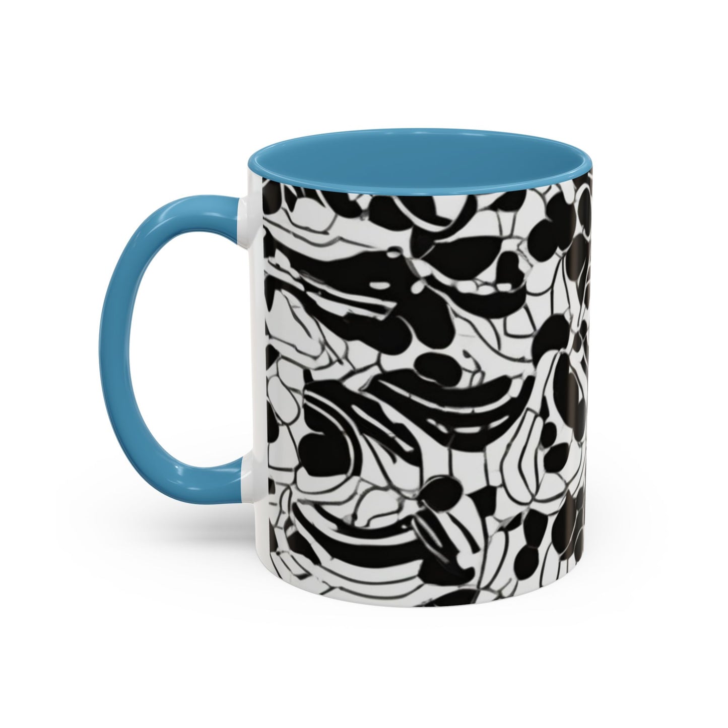 boostlete-rise-grind-pattern-dotted-line-art-0483 — Accent Mug 11/15oz