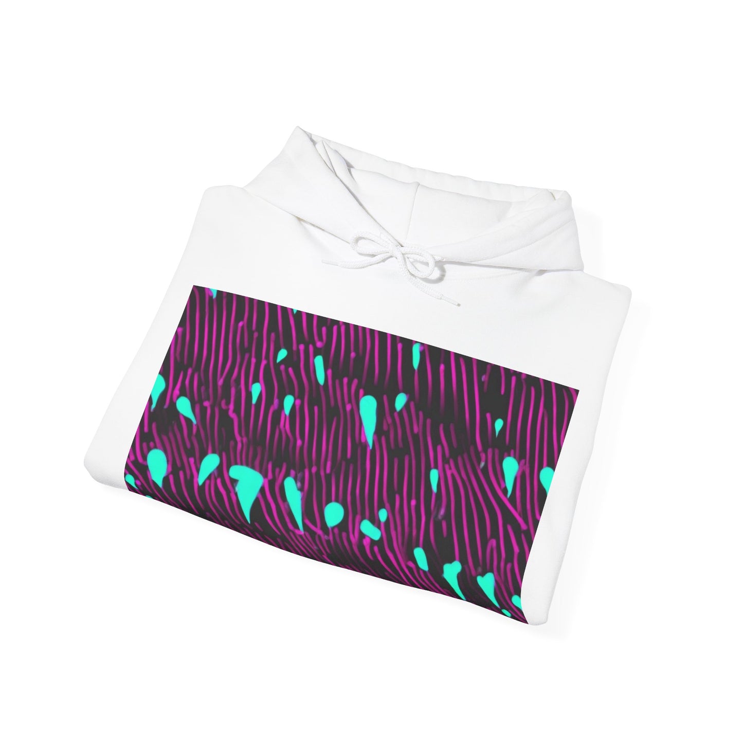 boostlete-am-crew-pattern-dotted-vector-0027 — Unisex Heavy Blend Hooded Sweatshirt (Gildan)