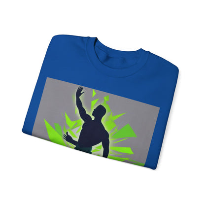 boostlete-mile-by-mile-scene-yogi-offset-isometric-0972 — Unisex Heavy Blend Crewneck (G18000)
