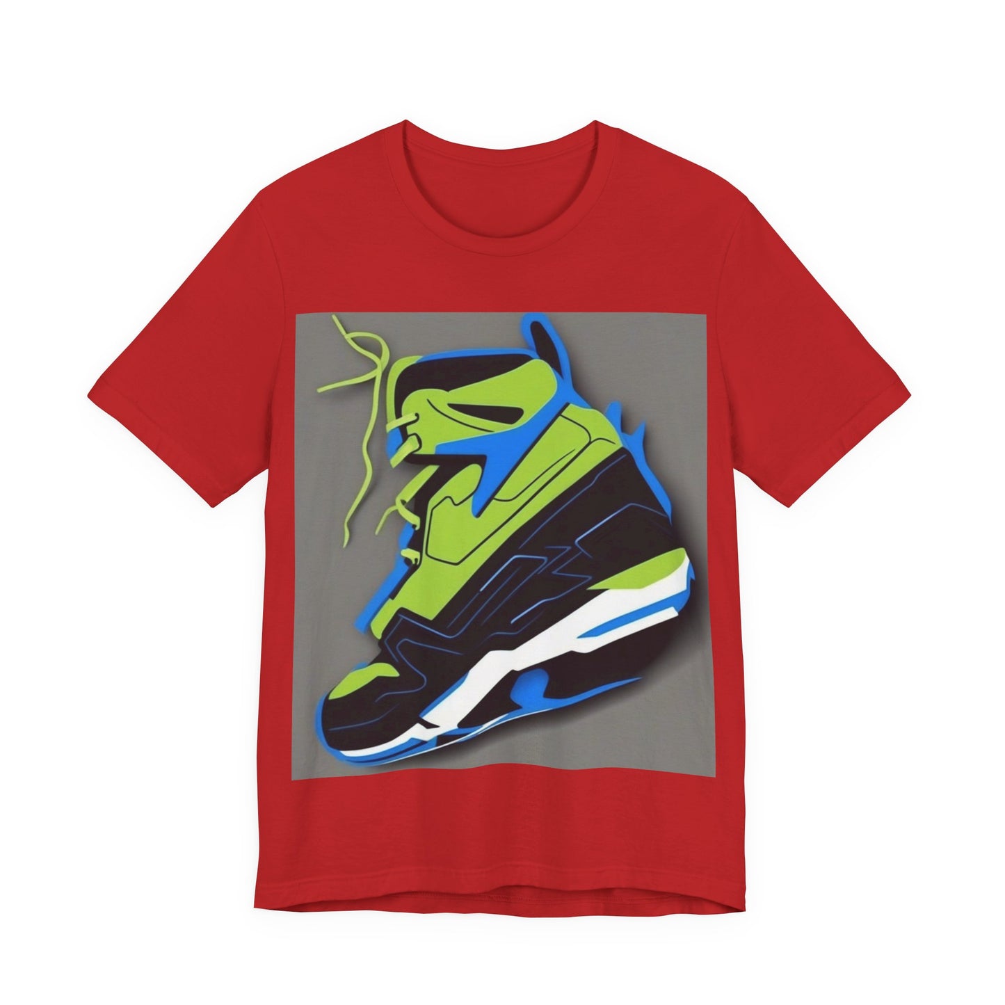 boostlete-quiet-power-icon-sneaker-duotone-paper-0066 — Unisex Jersey Short Sleeve (B+C 3001)