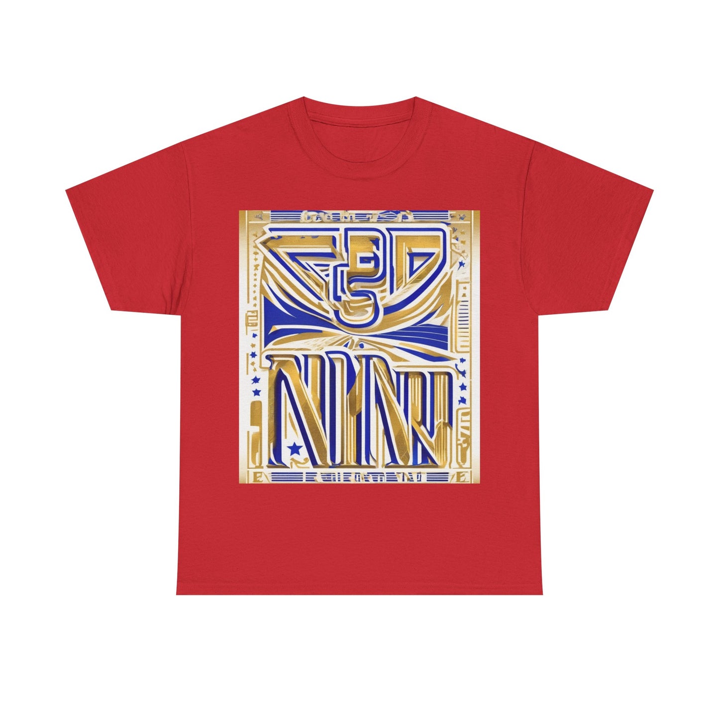 boostlete-boost-mode-type-earned-not-given-outline-over-solid-line-art-0005 — Unisex Heavy Cotton Tee (Gildan 5000)