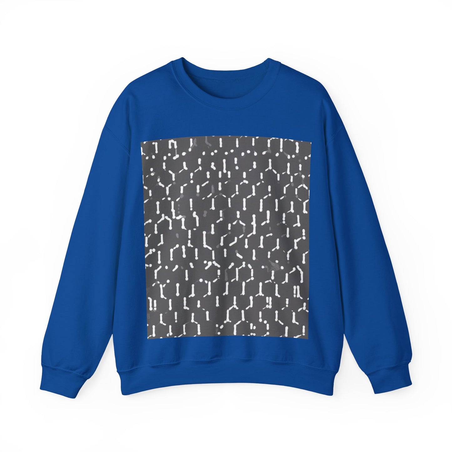 boostlete-recovery-progress-pattern-dotted-industrial-0355 — Unisex Heavy Blend Crewneck (G18000)
