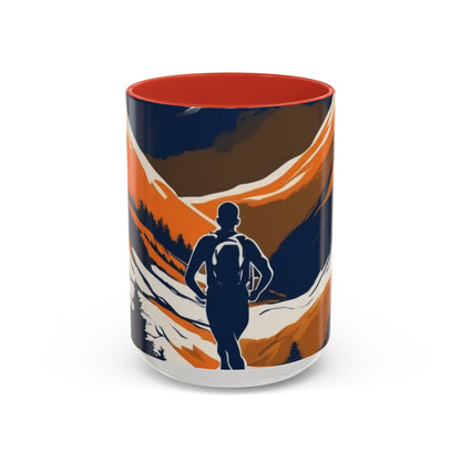 boostlete-quiet-power-scene-trail-duotone-modern-0120 — Accent Mug 11oz/15oz