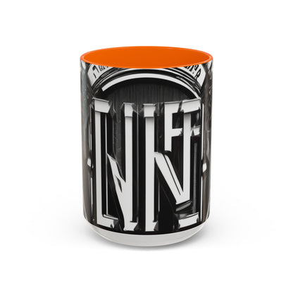 boostlete-am-crew-type-lift-the-standard-banner-engraved-0665 — Accent Mug 11/15oz