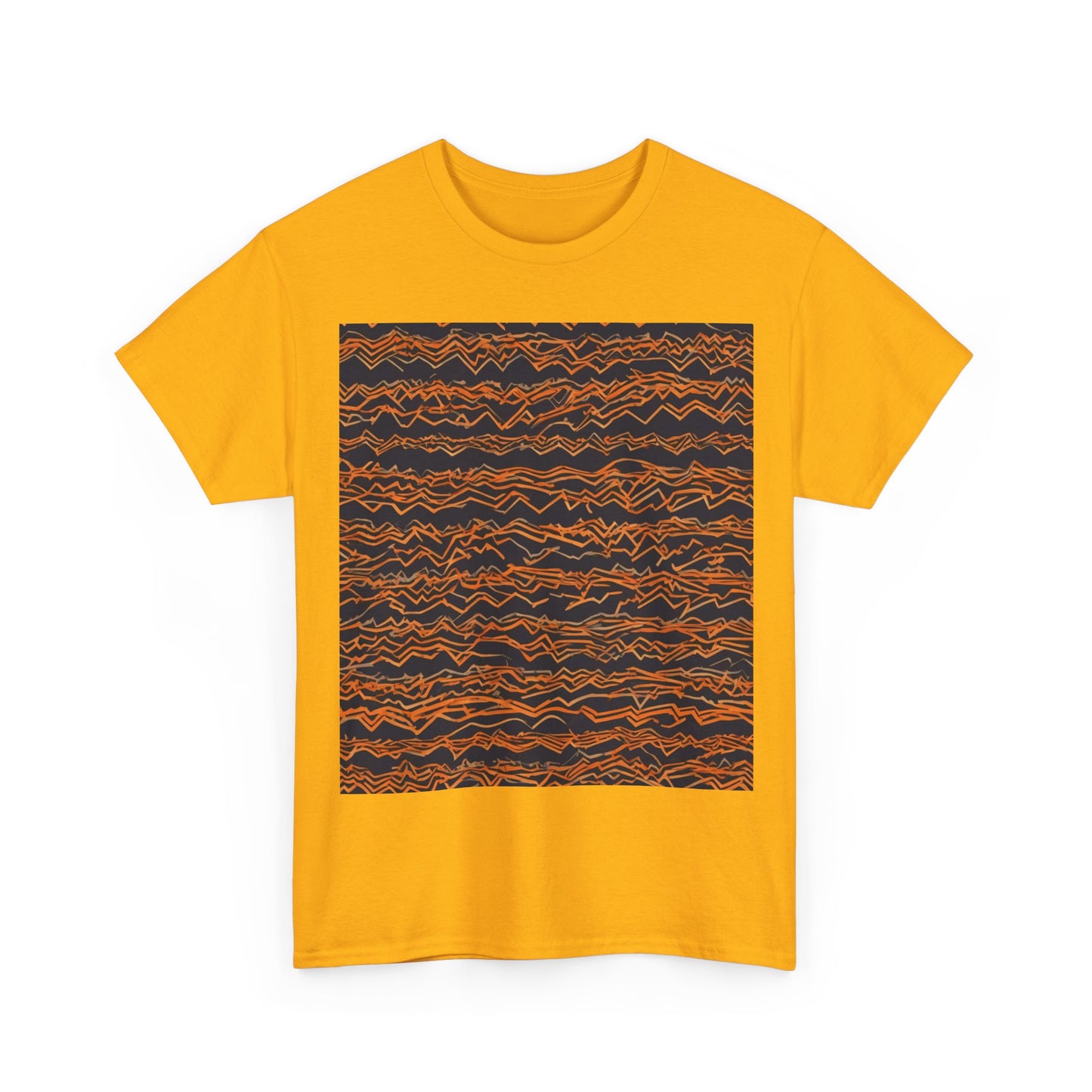 boostlete-field-day-pattern-ekg-bold-0135 — Unisex Heavy Cotton Tee (Gildan 5000)