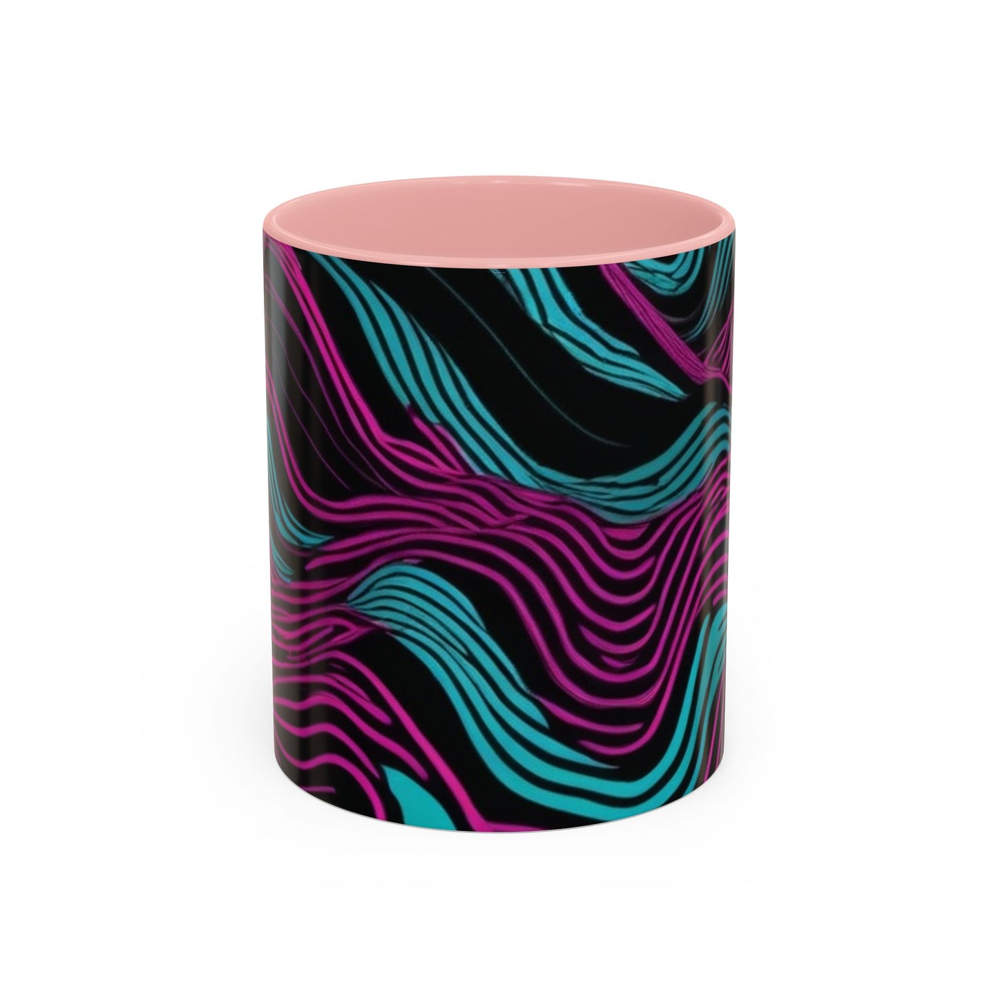 boostlete-recovery-progress-pattern-topographic-engraved-0119 — Accent Mug 11oz/15oz