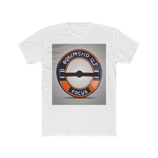 boostlete-quiet-power-icon-barbell-3d-athletic-0038 — Unisex Cotton Crew Tee (NL 3600)