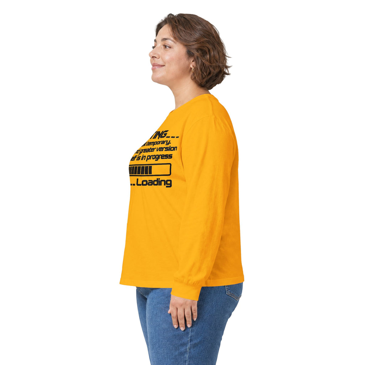 Rebooting This Is Just Temporary Long Sleeve Tee